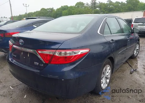 2015 Toyota Camry Hybrid Le from USA, damaged, VIN 4T1BD1FK8FU156229